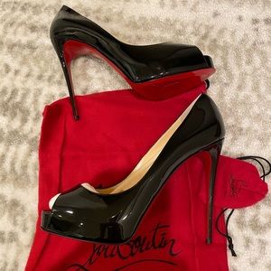 New Very Prive 120mm Black Patent Leather